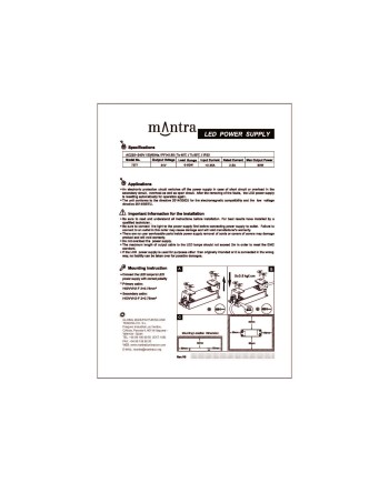DRIVER FINO TENSION CONSTANTE IP20 24VDC  60W (SS60-24VF)